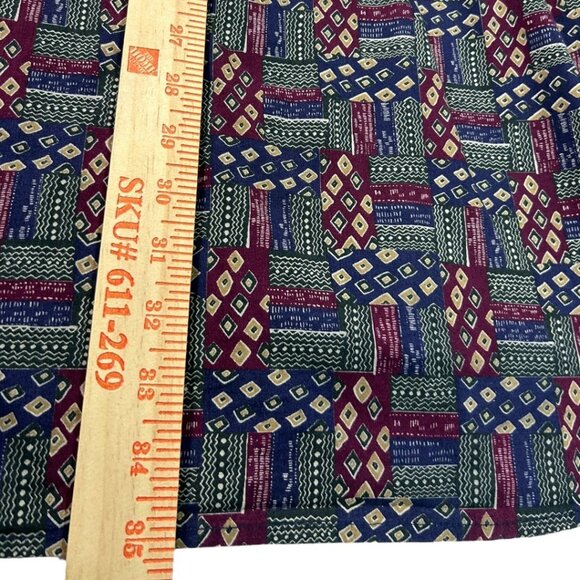 Vintage ENRO Traditions  Long Sleeve‎ Geometric Print Button-Up Shirt Size 2XLT - Picture 6 of 6